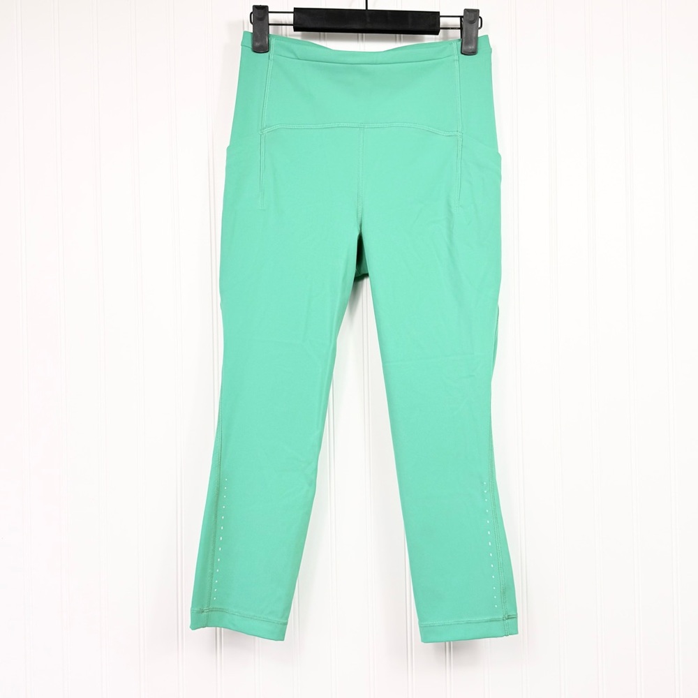 Lululemon Swift Speed High-Rise Crop 21" Leggings Green Size 6
